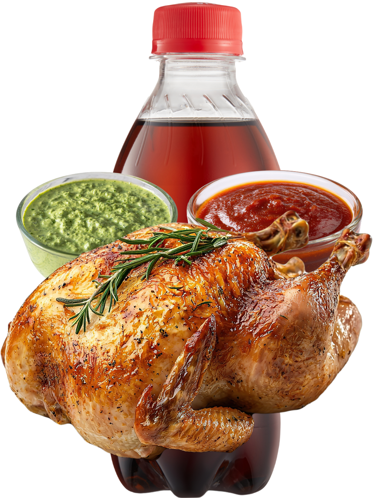 1 Pollo Rostizado + Coca-Cola 2L